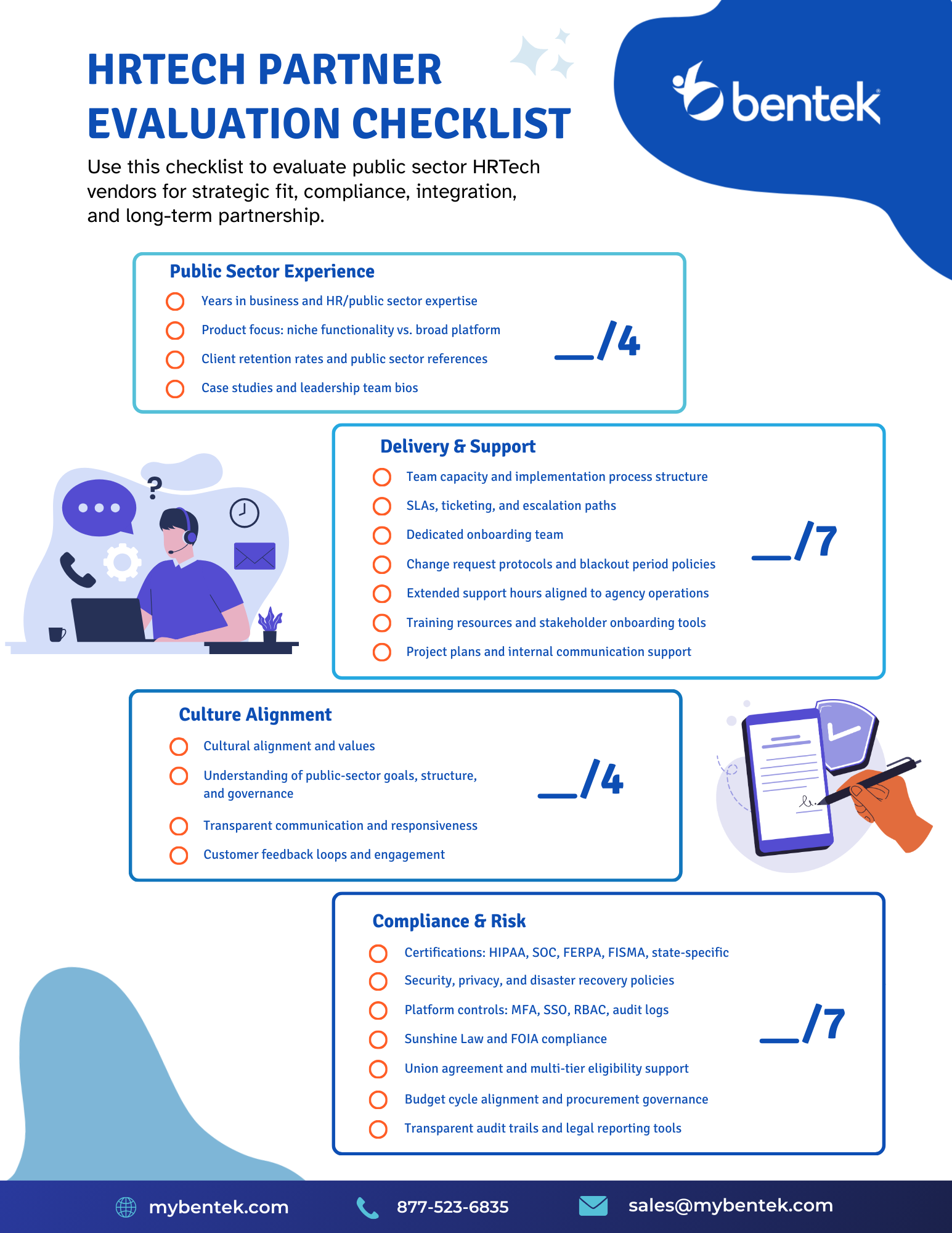 HR Tech Partner Evaluation Checklist