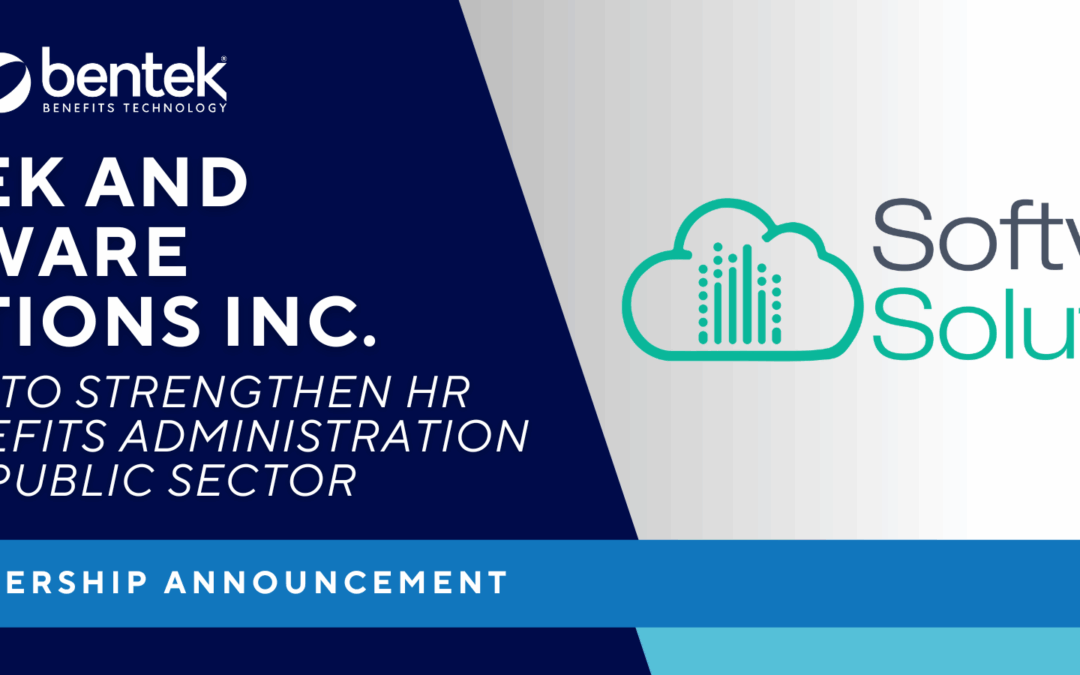 Bentek and Software Solutions Inc. Partner to Strengthen HR and Benefits Administration for the Public Sector
