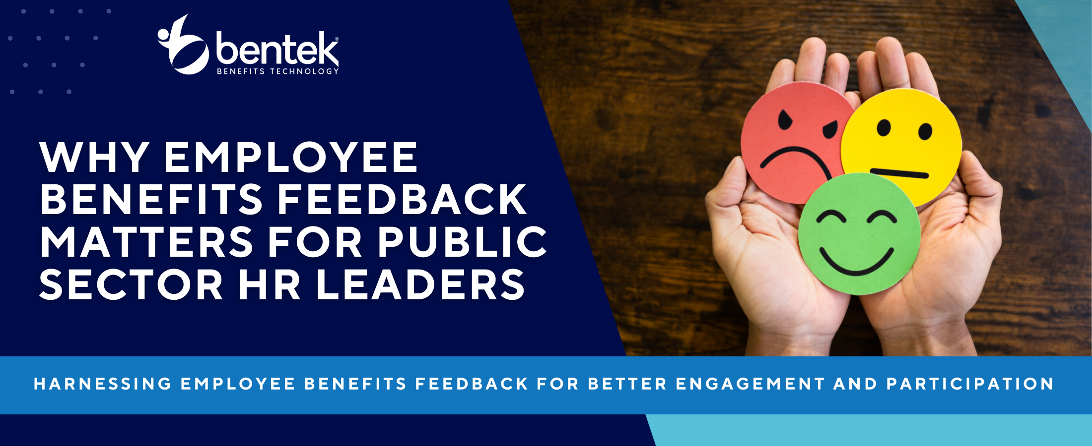 Public sector HR leaders analyzing employee benefits feedback to improve benefits enrollment engagement and participation using a benefits administration platform